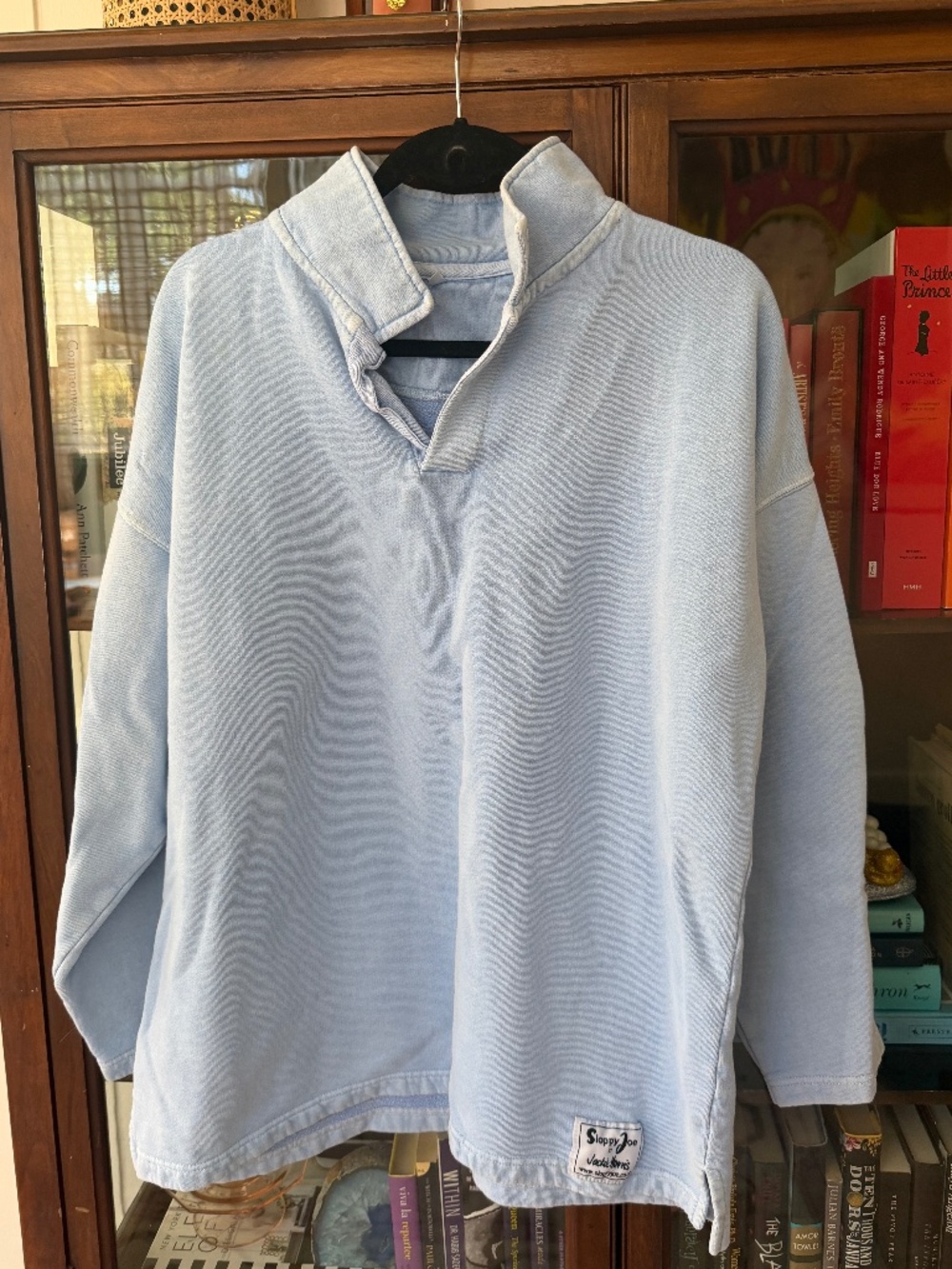 Sloppy Joe Collar 02 Light Blue Size 2 Medium